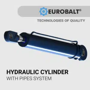 supply of hydraulic cylinder with pipes system